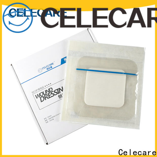 Celecare hypoallergenic wound dressing manufacturer for scar