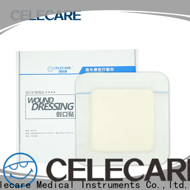 Celecare moist wound healing dressing suppliers for scar