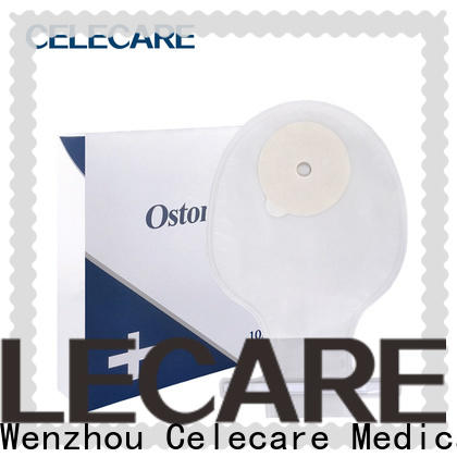 Celecare two-piece ostomy bags supplier for people with colostomy