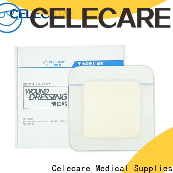 Celecare best silver wound dressing factory for injuried skin