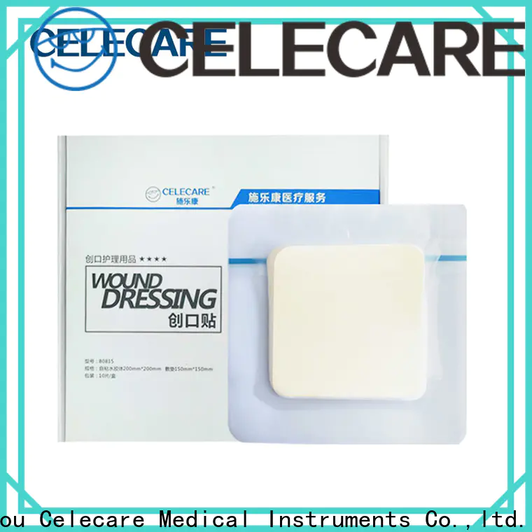 Celecare quality moist wound healing dressing factory direct supply for scratch