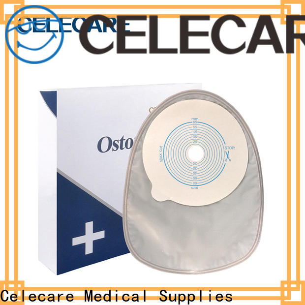 Celecare disposable ostomy pouches from China for hospital