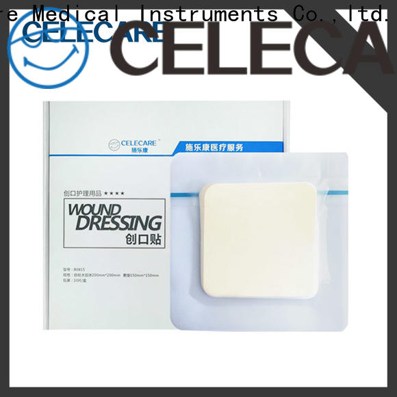 Celecare foam dressings for pressure ulcers factory direct supply for injuried skin