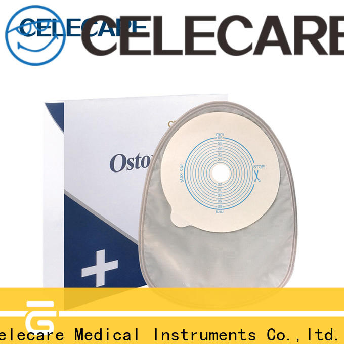 Celecare eco-friendly colostomy bag uses supplier for people with colostomy