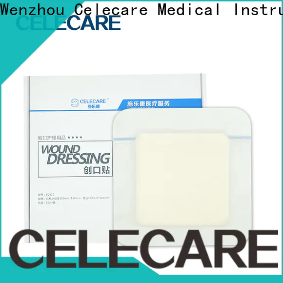 Celecare wound pads best supplier for injuried skin