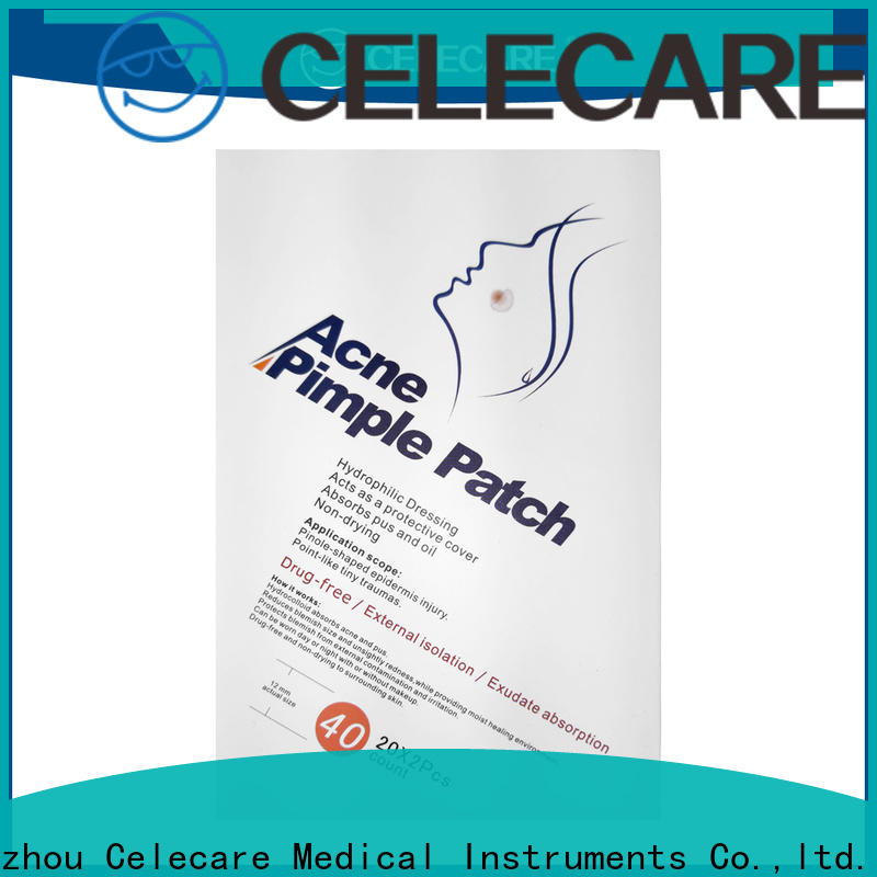 Celecare hydrocolloid pads acne from China for adult