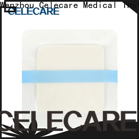 Celecare calcium alginate wound dressing factory direct supply for scratch