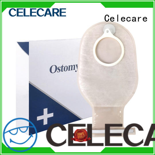 Celecare emptying colostomy bag easy to use for medical use