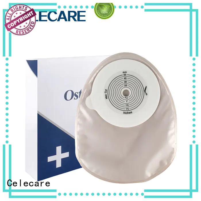 closed colostomy bag care easy to use for people with colostomy Celecare
