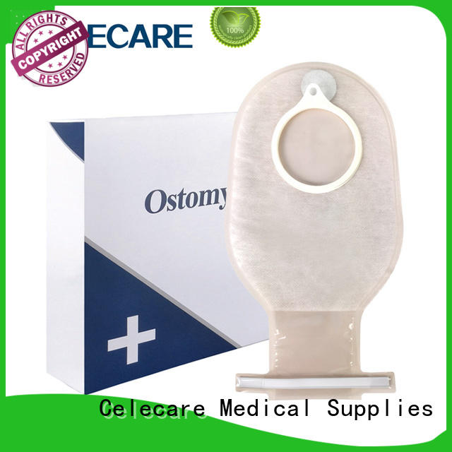 Celecare safety colposcopy bag manufacturer for people with colostomy