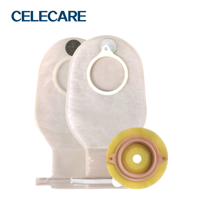 2 piece open colostomy bags,types of colostomy bags from Celecare