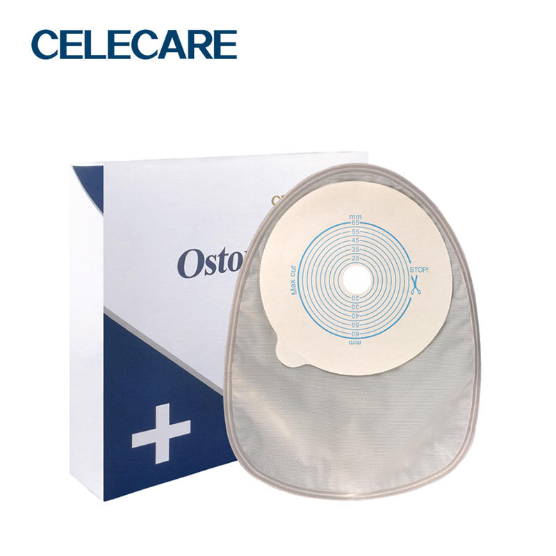 One-piece best ostomy bags, colonoscopy bag from Celecare - C001