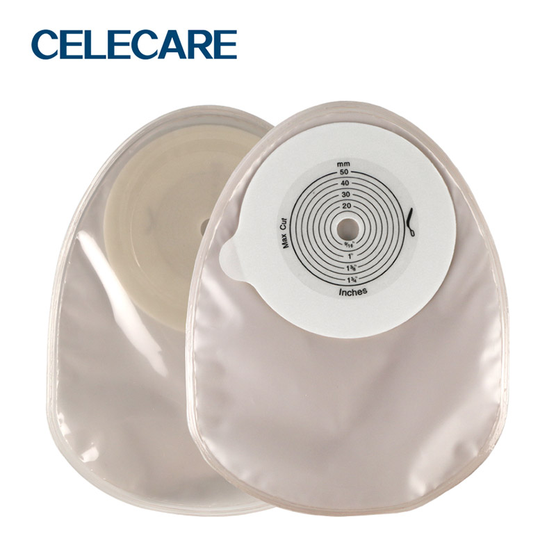 Celecare high quality urostomy bag sizes best supplier for people with ileostomy-1