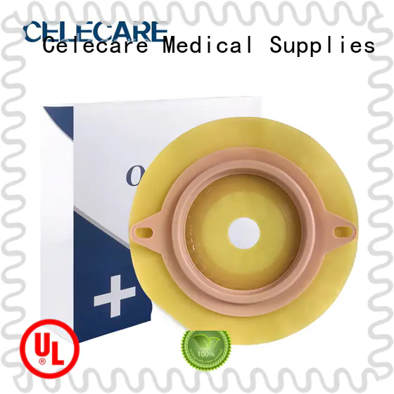 Celecare factory price ostomy wafer sizes series for people with ileostomy