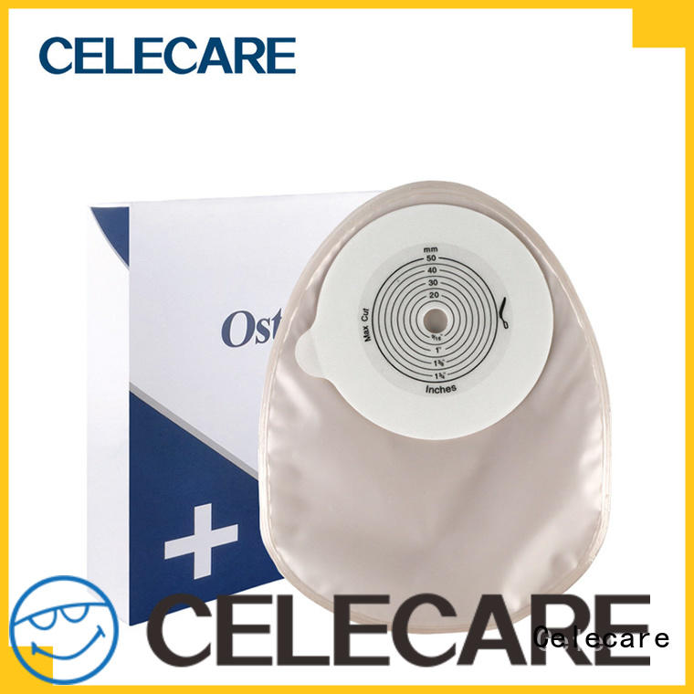 Celecare hot selling waterproof ostomy shower cover supply for people with colostomy
