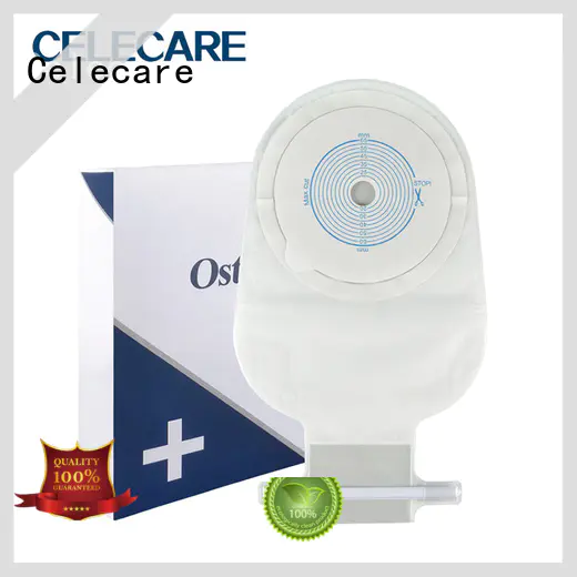 Celecare online emptying colostomy bag supplier for people with colostomy