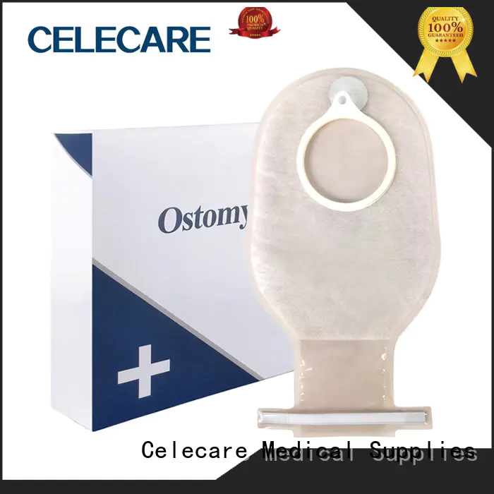 comfortable 2 piece ostomy bag supplier for people with colostomy Celecare