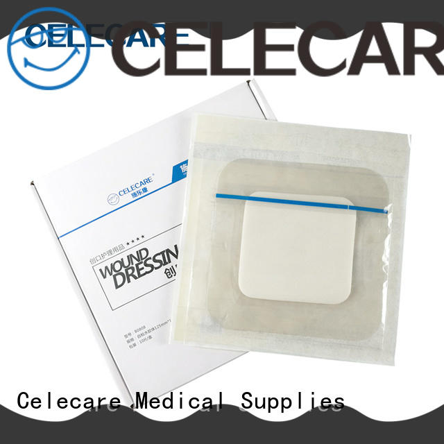 Celecare durable self-adhesive wound dressing directly sale for injuried skin
