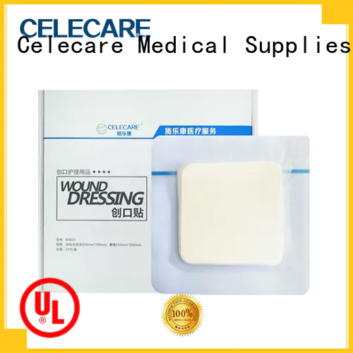 Celecare high quality hydrophilic wound dressing series for recovery