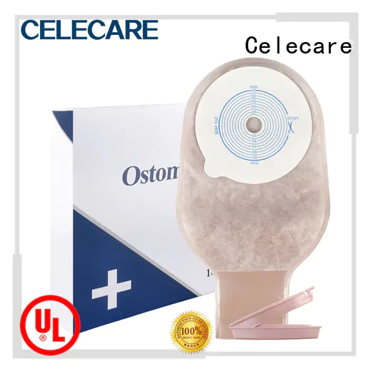 Celecare colostomy pouch easy to use for people with ileostomy