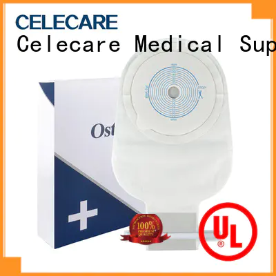 Celecare colposcopy bag easy to use for people with colostomy