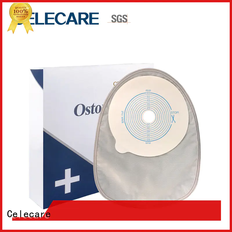 Celecare comfortable poop bag medical manufacturer for people with ileostomy
