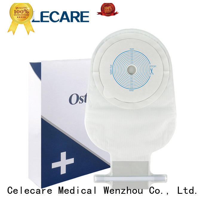Celecare colostomy pouch easy to use for people with ileostomy