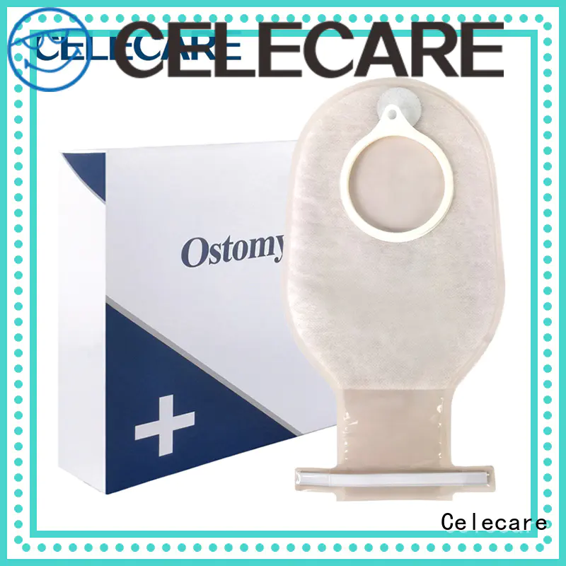 Celecare one piece drainable ostomy pouch directly sale for hospital