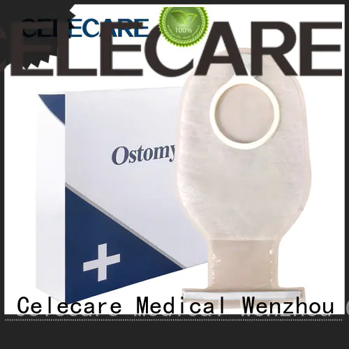 Celecare types of colostomy bag sizes factory price for people with ileostomy