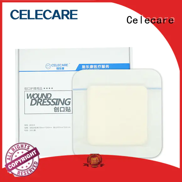 safety hydrogel foam dressing wholesale for wound Celecare