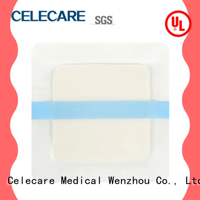 Celecare wound dressing silver customized for injuried skin