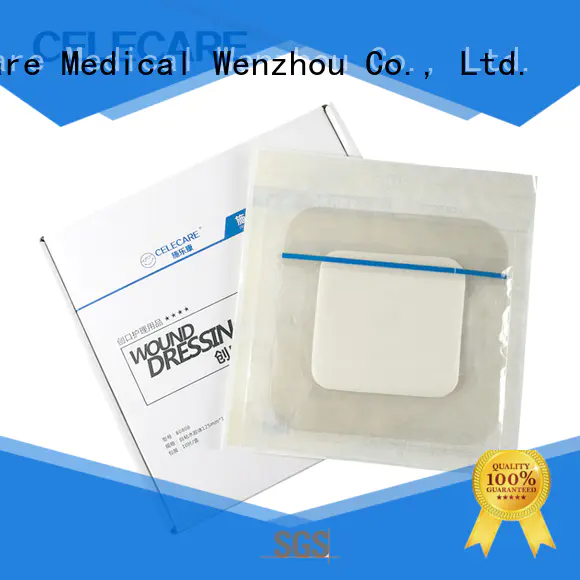 water-proof non-adhesive foam dressing supplier for scar