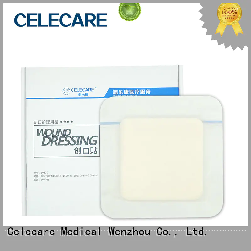 Celecare water-proof tegaderm wound dressing supplier for scratch