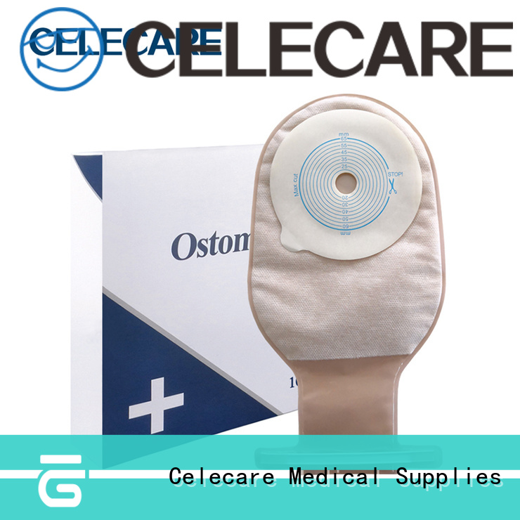 Celecare practical ostomy flange supplier for people with colostomy