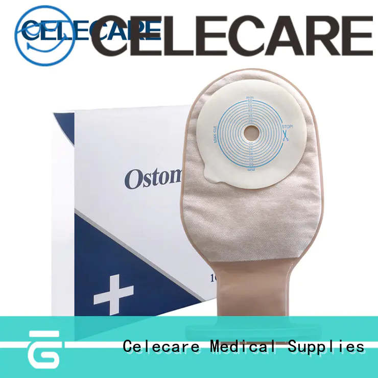 Celecare practical ostomy flange supplier for people with colostomy