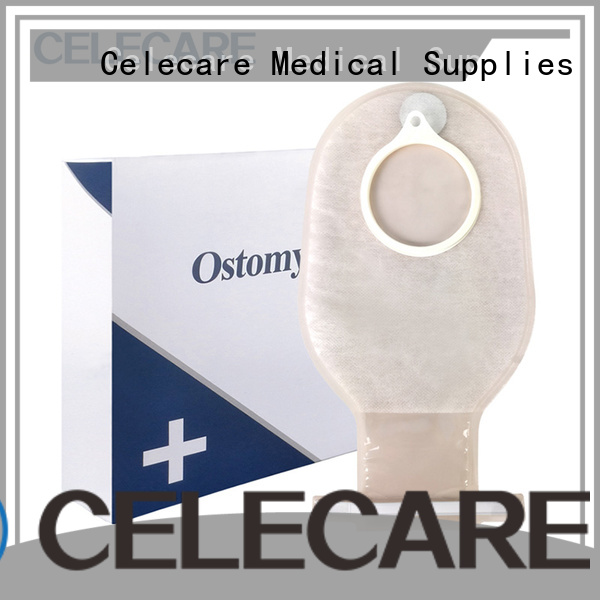 Celecare two-piece ostomy bags with good price for people with ileostomy