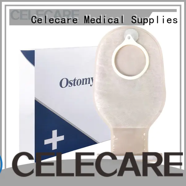 Celecare two-piece ostomy bags with good price for people with ileostomy