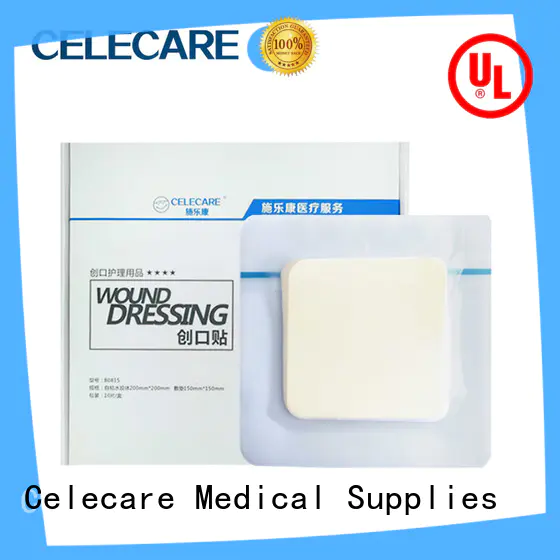 Celecare best value alginate wound dressing factory for injuried skin