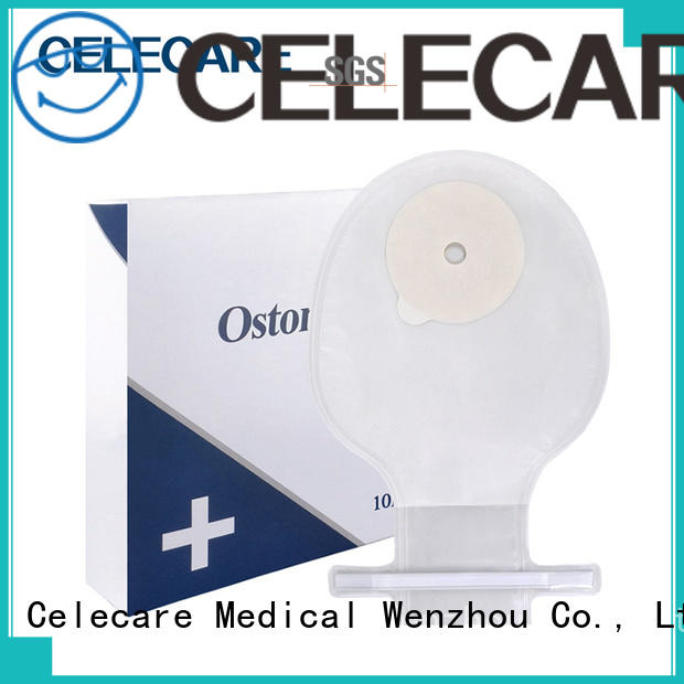 Celecare types of colostomy bags series for hospital