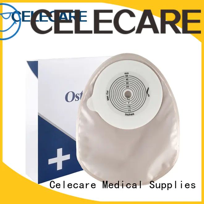 Celecare high quality ostomy pouch supplies wholesale for people with colostomy