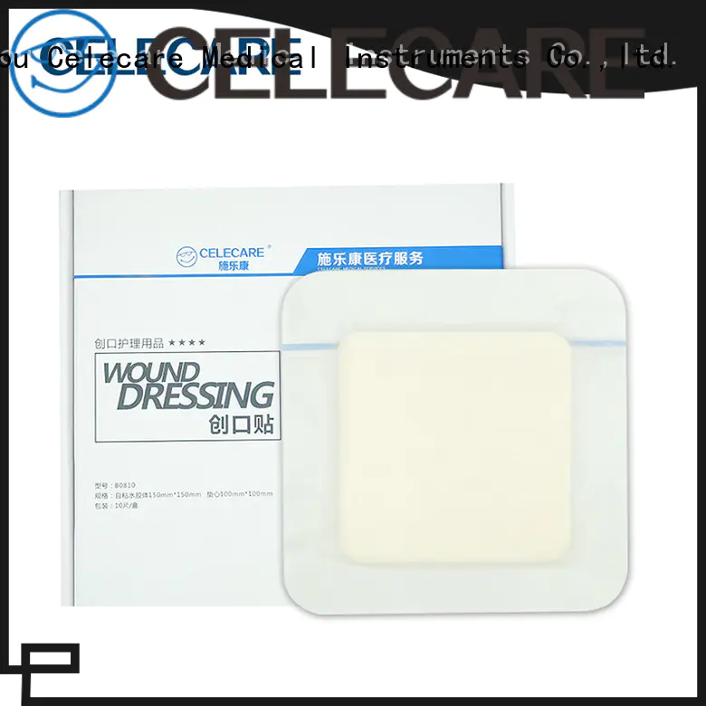 Celecare hypoallergenic wound dressing from China for injuried skin