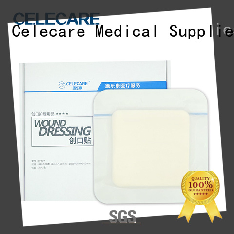 celecare wound care dressings customized for wound