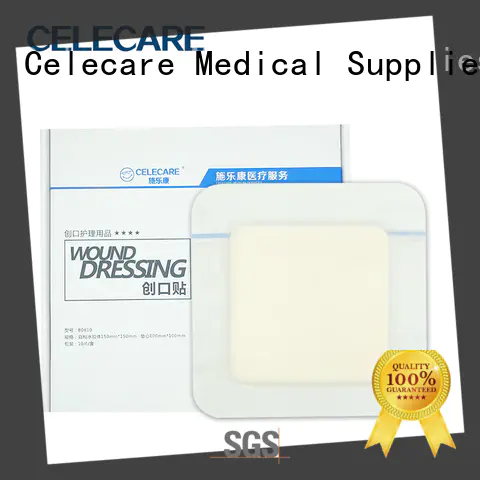 celecare wound care dressings customized for wound