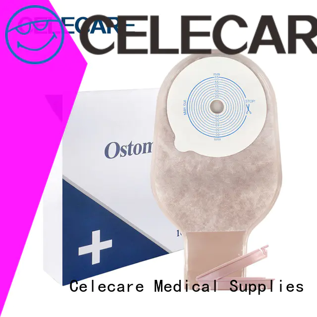 Celecare drainable ostomy pouch company for medical use