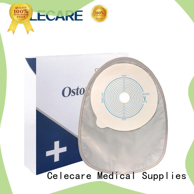 One-piece best ostomy bags, colonoscopy bag from Celecare - C001
