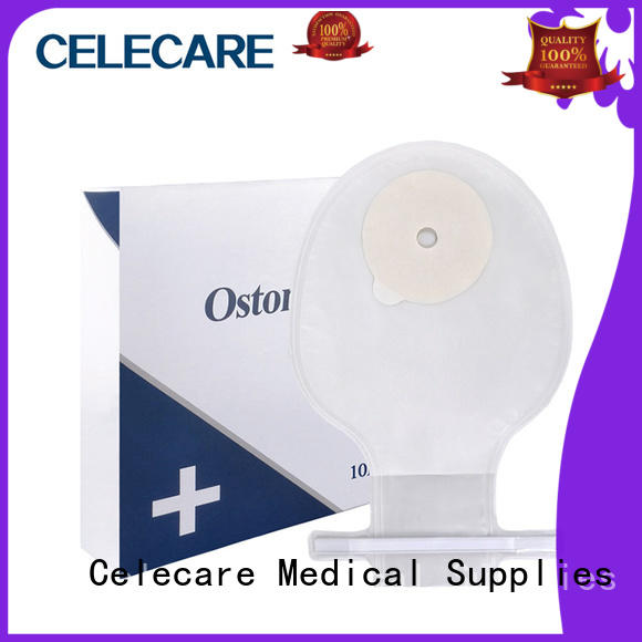 Celecare safety one piece ostomy bag c001 for people with colostomy