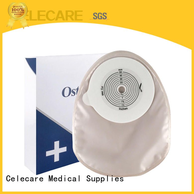 One-piece closed ostomy bag, different types of ostomy bags from Celecare - C003