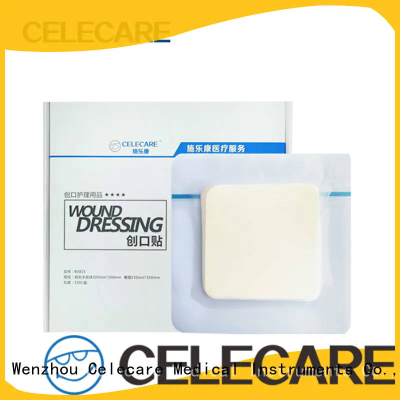 Celecare cheap hydrocolloid foam dressing wholesale for injuried skin