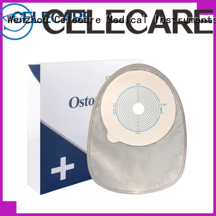 Celecare worldwide drainable colostomy bags company for people with colostomy