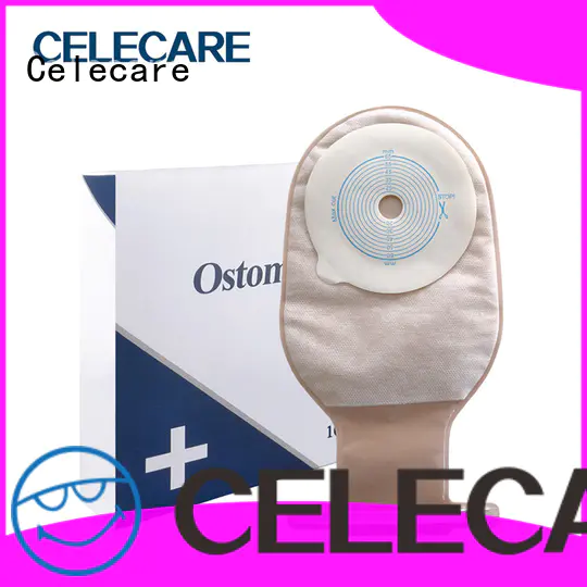 Celecare oem disposable ostomy bags supplier for people with colostomy
